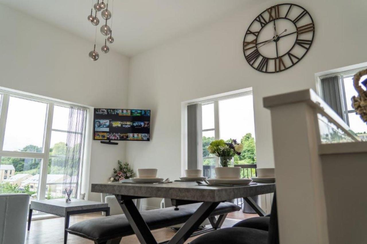 Apartamento The Sidings, Luxury Penthouse, Haworth Exterior foto