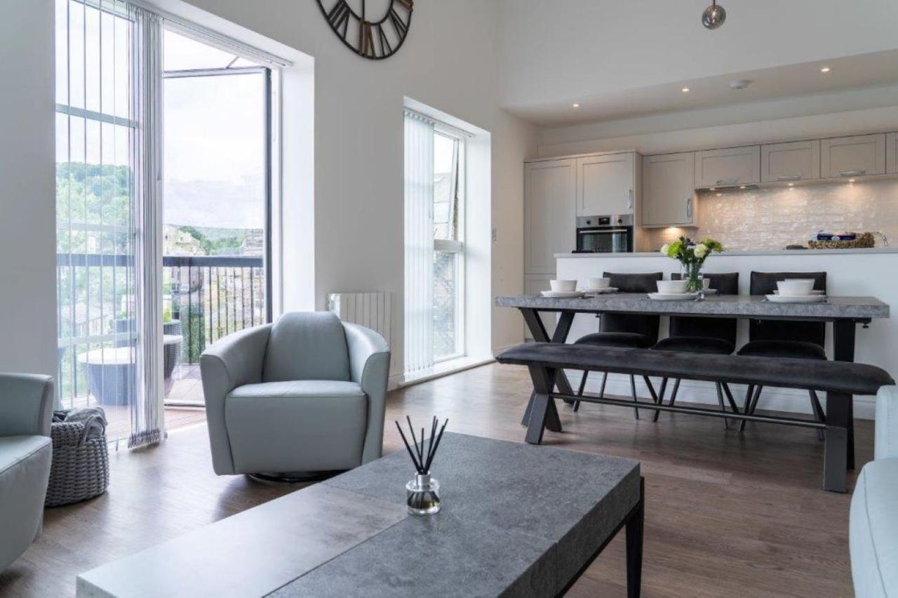 Apartamento The Sidings, Luxury Penthouse, Haworth Exterior foto