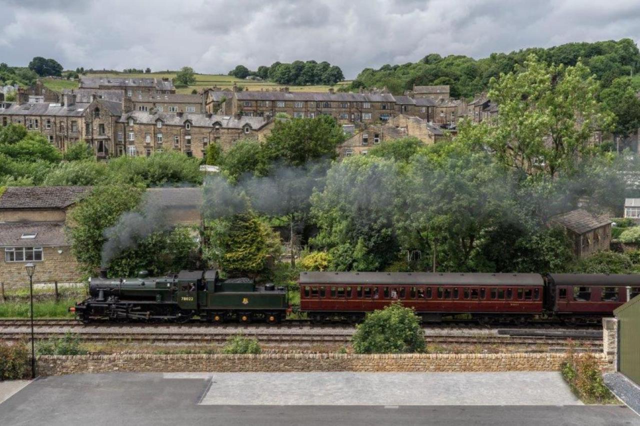 Apartamento The Sidings, Luxury Penthouse, Haworth Exterior foto